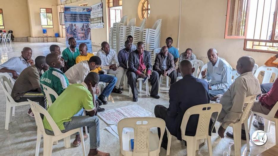 ITURI : LE P-DDRCS ET ACIAR RENFORCENT LA COHÉSION SOCIALE A KABAROLE ET TSHERE A TRAVERS LES BARZA COMMUNAUTAIRES