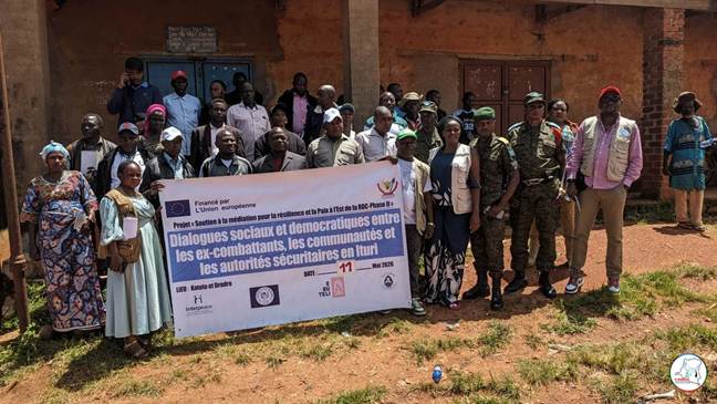 ITURI : LE P-DDRCS RENFORCE LES RELATIONS CIVILO-MILITAIRES POUR LA RÉINTÉGRATION DES EX-COMBATTANTS ET LA COHÉSION SOCIALE